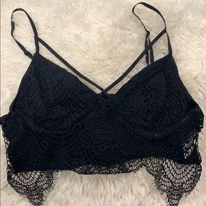 Angl lace crop top/ bralette